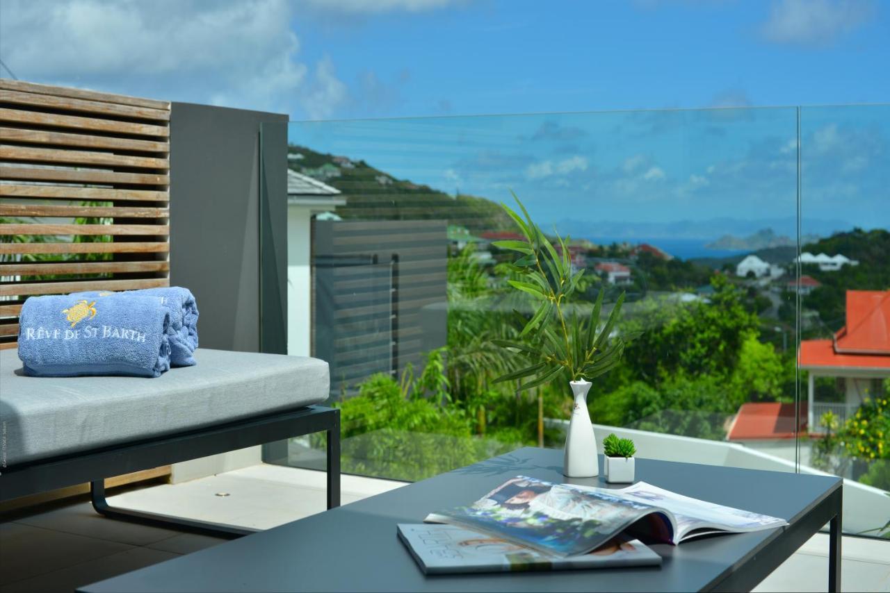 Reve De Saint Barth - Vue Mer - Piscine Chauffee & Jacuzzi Густавия Экстерьер фото