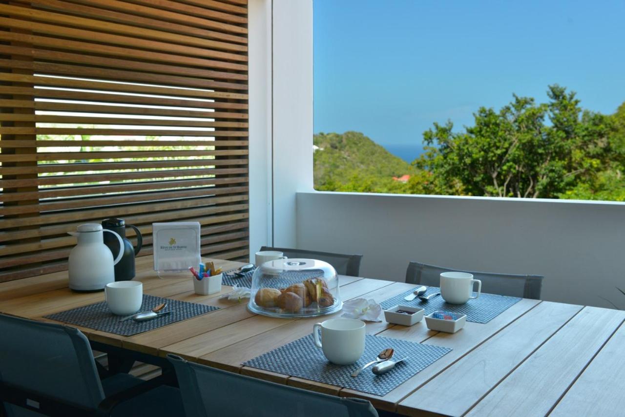 Reve De Saint Barth - Vue Mer - Piscine Chauffee & Jacuzzi Густавия Экстерьер фото